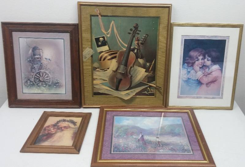 lot 139 image: Assorted Framed Artwork
