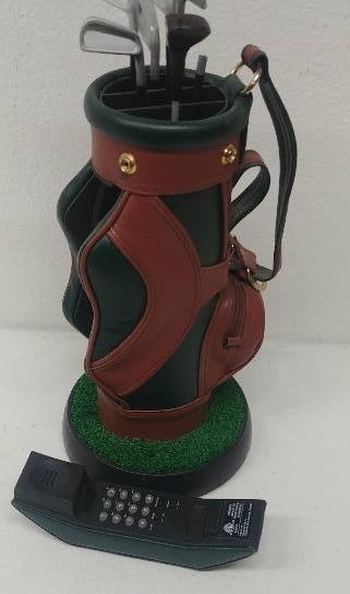 lot 36 image: Golf Bag Desk Phone