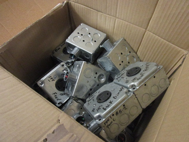 ELECTRIC RECEPTACLE BOXES