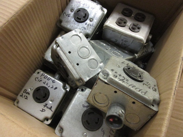 ELECTRIC RECEPTACLE BOXES