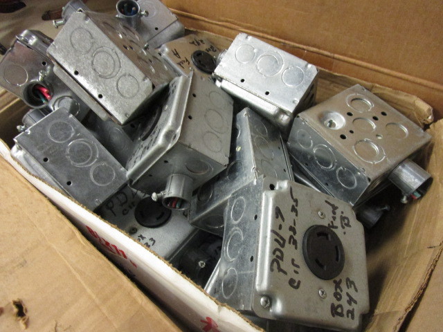 ELECTRIC RECEPTACLE BOXES