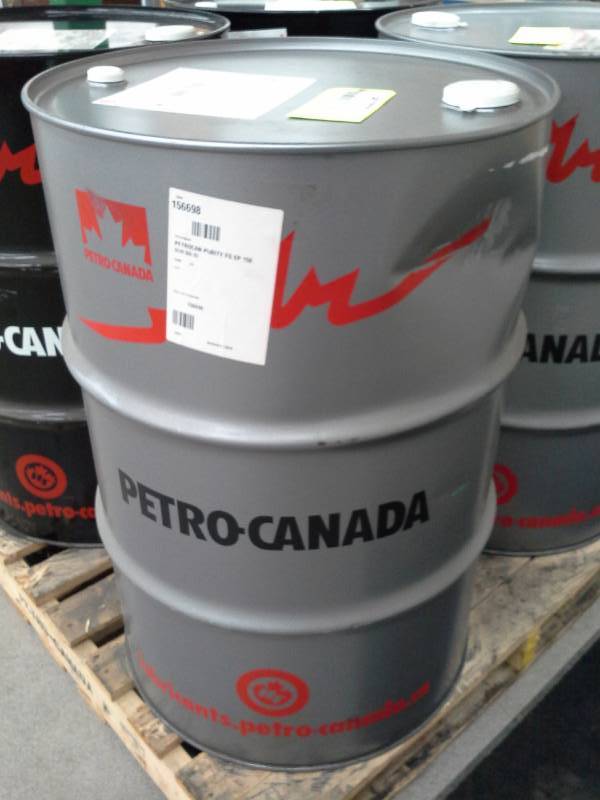 lot 503 image: One Drum of Petro-Canada Purity Food Grade (FG) EP Gear Fluid 150
