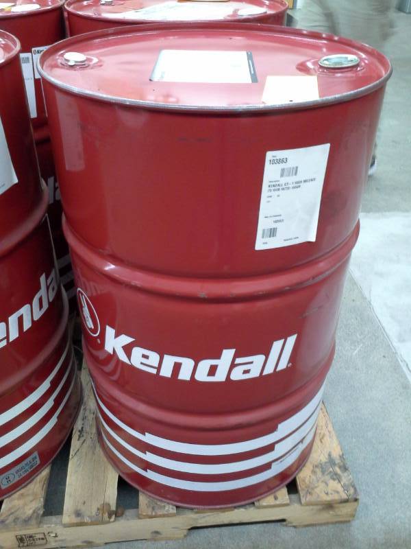 lot 508 image: One Drum of Kendall GT-1 Max Motor Oil with Liquid Titanium SAE 10W30