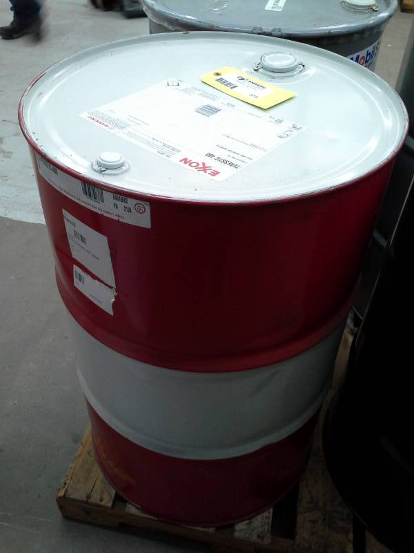 lot 516 image: One Drum of Exxon-Mobil Teresstic 460 Rust & Oxidation Inhibited Circulating Oil