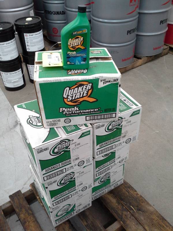 lot 540 image: 7 Cases of Quaker State Advanced Durability 10W-30 GF-5 SN
