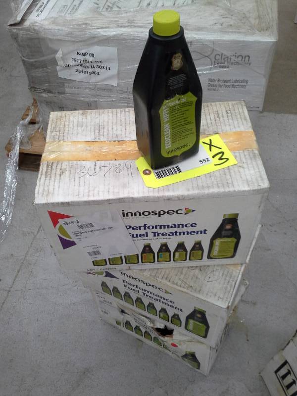 lot 552 image: 3 Cases of Innospec Ecoclean HPFI Antifoulant 250