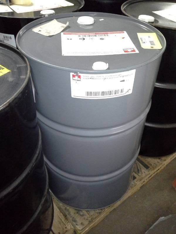 lot 599 image: One Drum of Petro-Canada Purity Food Grade (FG) Synthetic Extreme Pressure Gear Fluid 220