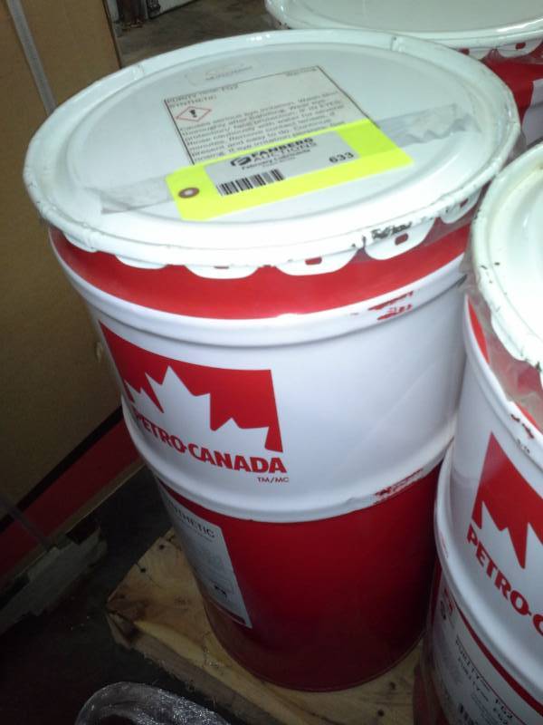 lot 633 image: One Keg of Petro-Canada Purity Food Grade (FG) 2 Synthetic Food Machinery Grease