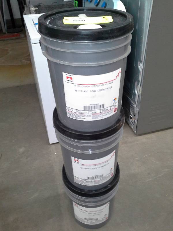 lot 647 image: Three Pails of Petro-Canada Compressor Cleaner