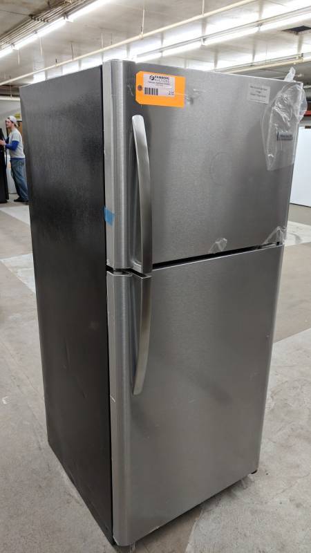 Frigidaire 20.4-cu.ft. Stainless Steel Top Freezer Refrigerator