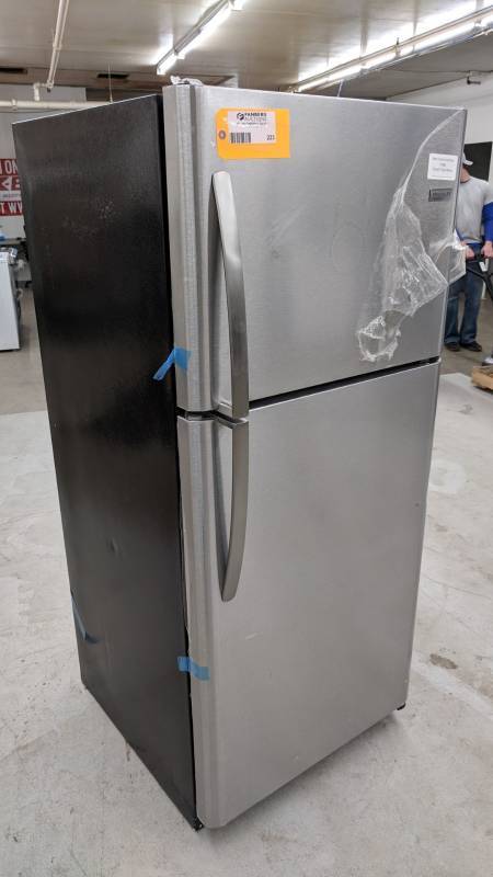 Frigidaire 20.4-cu.ft. Stainless Steel Top Freezer Refrigerator