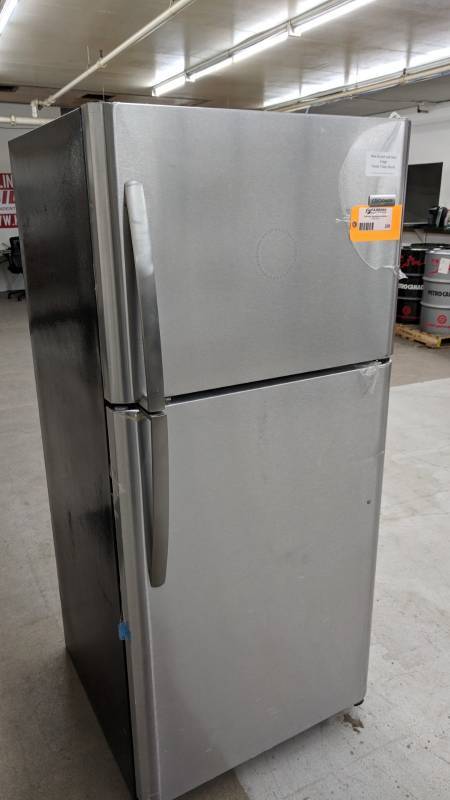 Frigidaire Stainless Steel Front Refrigerator Freezer