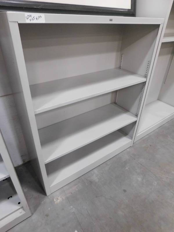 Hon Metal Shelving - 34.5(w) x 41(h) x 12.5(d)