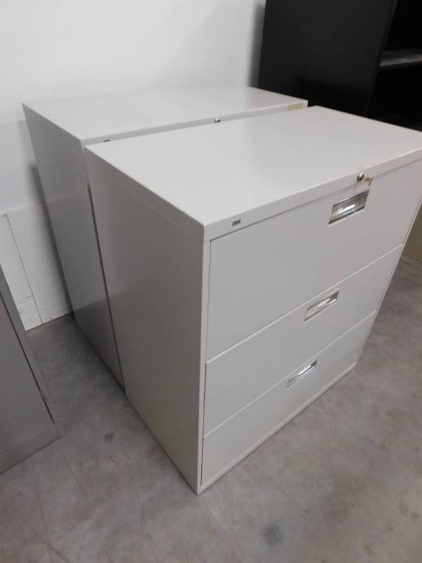 Two Hon Metal Filing Cabinets