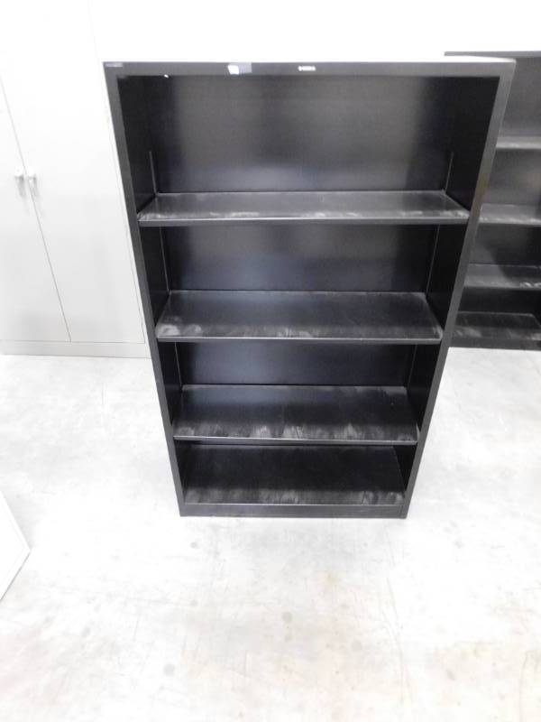Two Hon Metal Book Cases