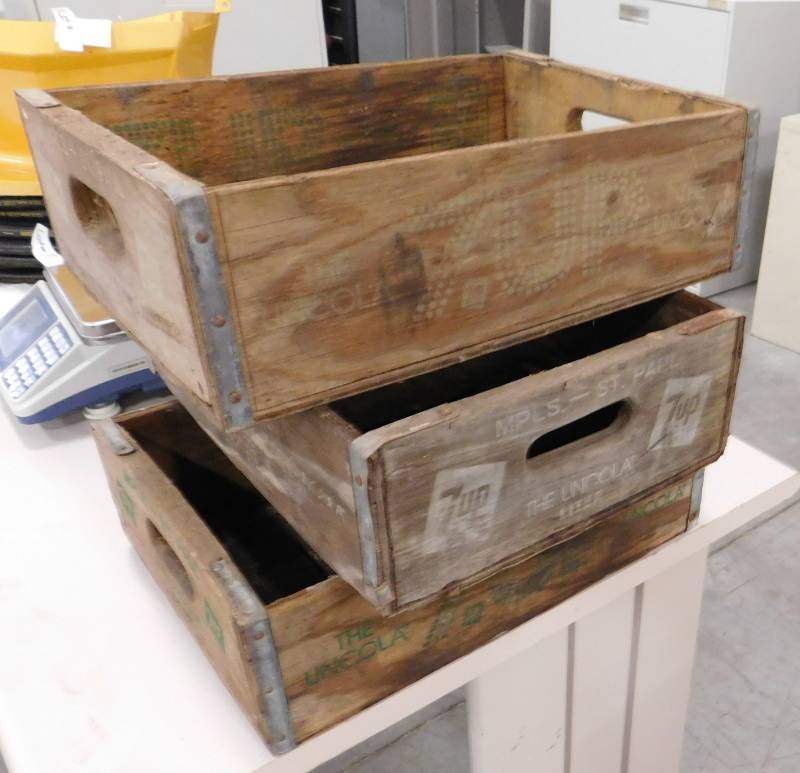 Vintage 7UP Crates