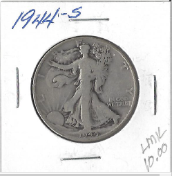 1944-S Walking Liberty Half Dollar