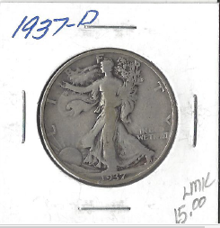 1937-D Walking Liberty Half Dollar