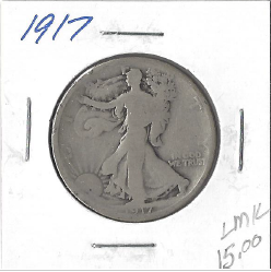 1917 Walking Liberty Half Dollar