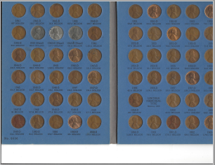 Collection of 88 Older Lincoln WheatMemorial Cents