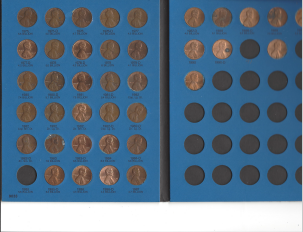 Collection of 38 Memorial Cents