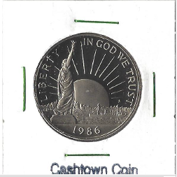 1986-S Statue of Liberty Half Dollar