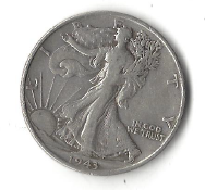 1943 Walking Liberty Half Dollar