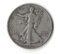 1943-S Walking Liberty Half Dollar