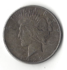 1923-S Peace Dollar