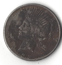 1923-S Peace Dollar