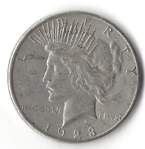 1923-S Peace Dollar