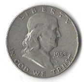1953-D Franklin Half Dollar