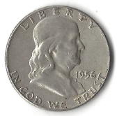 1956 Franklin Half Dollar
