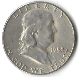 1952 Franklin Half Dollar