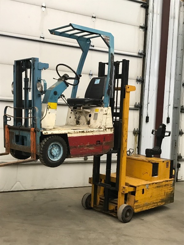 Big-Joe Industrial Walk-Behind Electric Forklift