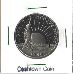 1986-S Statue of Liberty Half Dollar