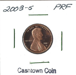 2003-S Proof Lincoln Cent
