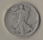 1917-S Walking Liberty Half Dollar