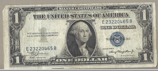 1935 A $1 Silver Certificate