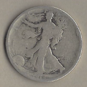 1918-S Walking Liberty Half Dollar