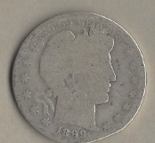 1899 Barber Half Dollar