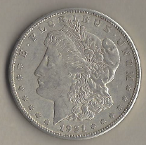 Morgan Silver Dollar - 1921-S