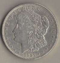 Morgan Silver Dollar - 1921-D