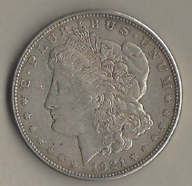 Morgan Silver Dollar - 1921-D