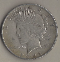 Peace Dollar - 1922