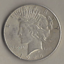 Peace Dollar - 1926-S