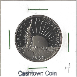 1986-S Statue of Liberty Half Dollar