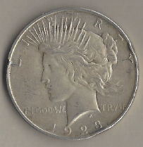 Peace Dollar - 1923-D