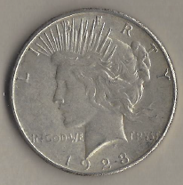 Peace Dollar - 1923-S