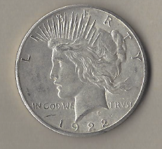 Peace Dollar - 1922-S